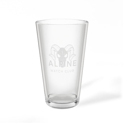 AWC Engraved Pint Glass