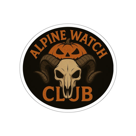 AWC Halloween Edition Die-Cut Sticker