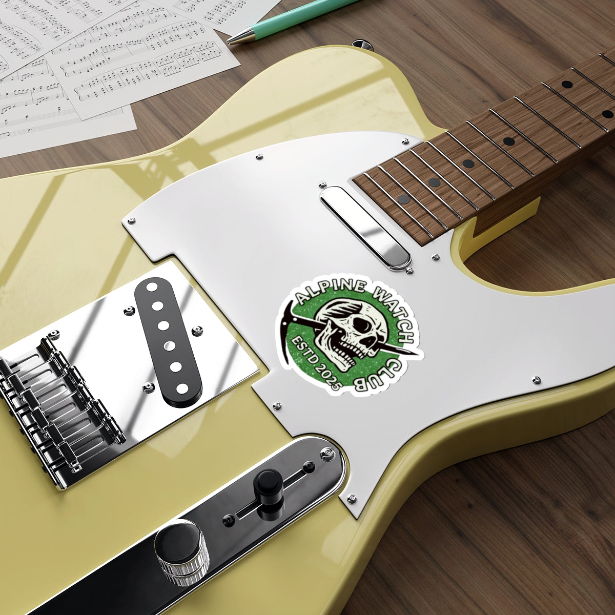 AWC Off the Wall Die-Cut Sticker