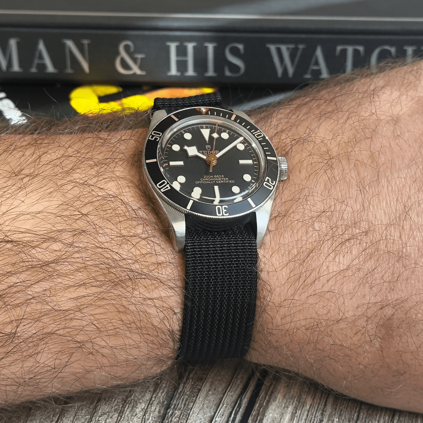 Ribbed Single-Pass - Black