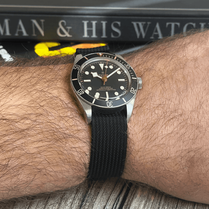 Ribbed Single-Pass - Black