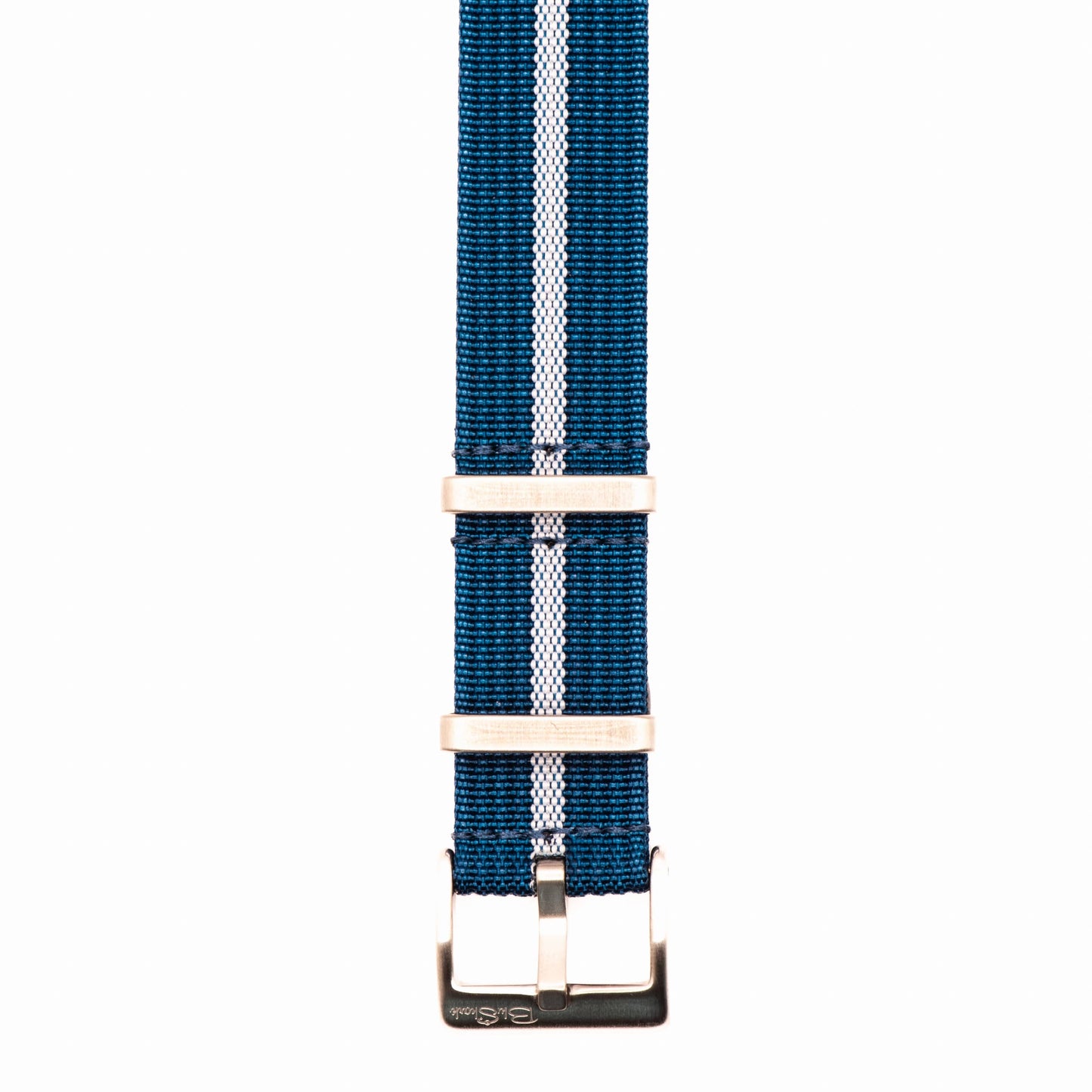 Ribbed Single-Pass - Blue & White