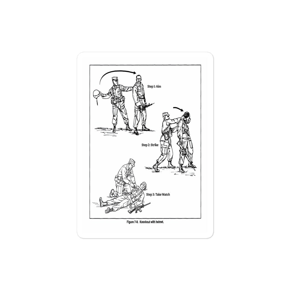 Combatives Sticker – Alpine Watch Club
